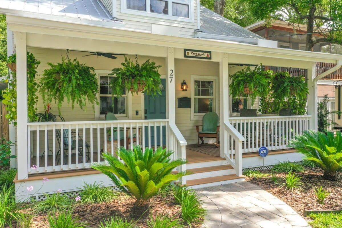 세인트어거스틴 Casa Desoto - Luxury Downtown Oasis 빌라 외부 사진